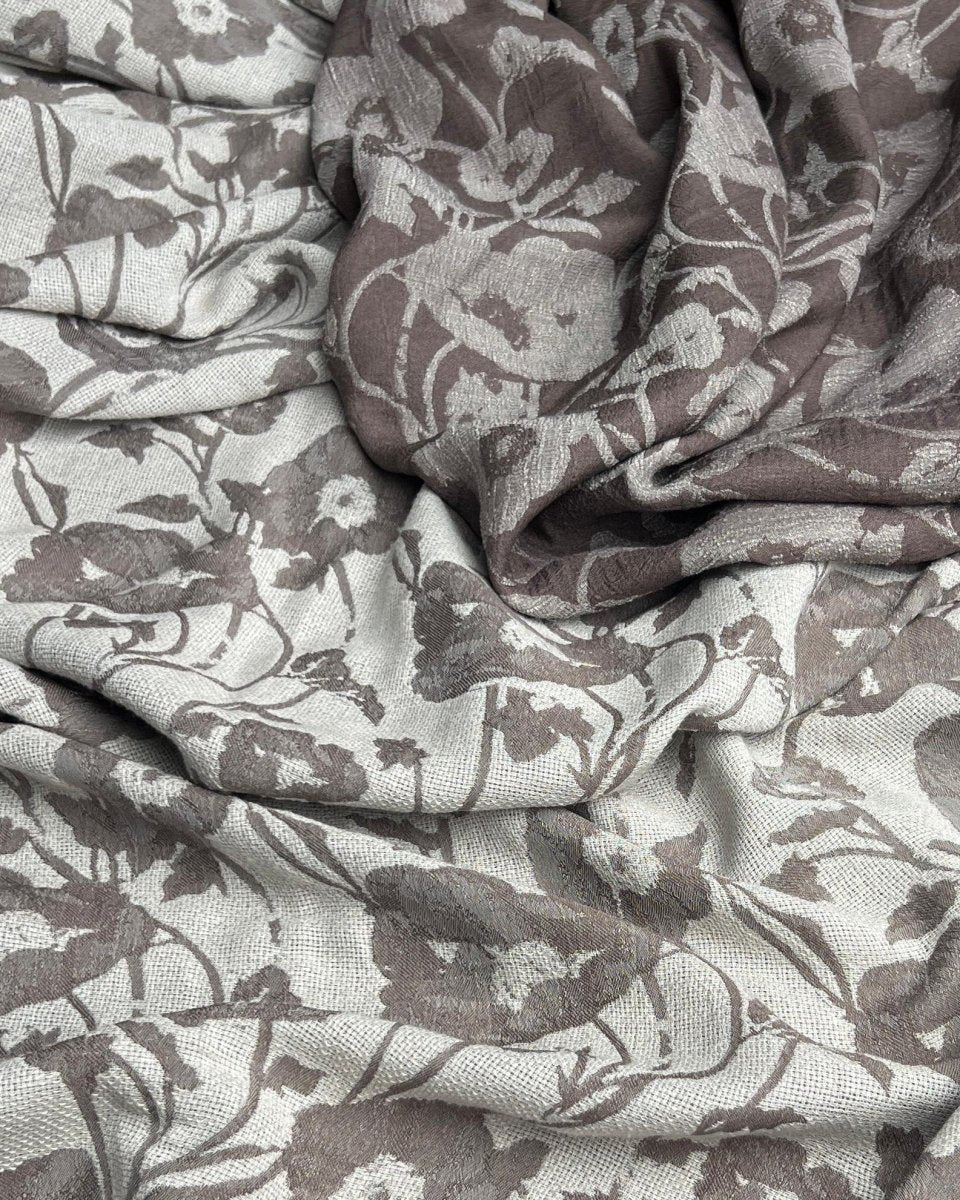 Linen Viscose Floral Fabric - Sharqiya - الشرقية
