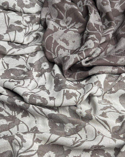 Linen Viscose Floral Fabric - Sharqiya - الشرقية