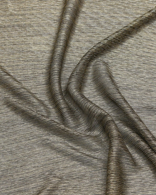 Lurex Lurex Chiffon Striped Fabric - Sharqiya - الشرقية