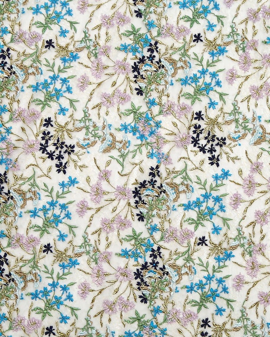 Lurex Polyester Embroidered Fabric - Rayon - Sharqiya - الشرقية