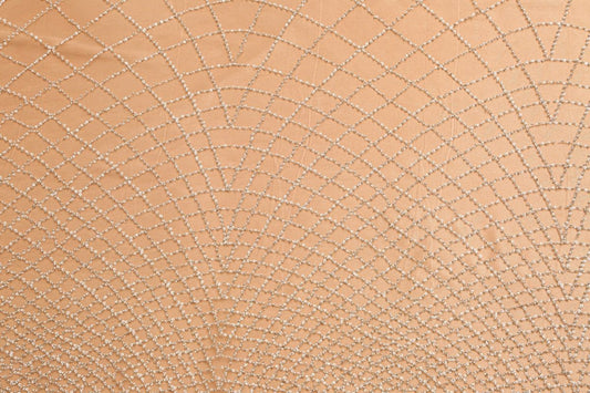 Luxury Silk Tulle Embroidery Fabric - Polyester - Sharqiya - الشرقية