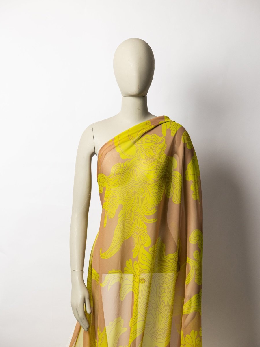 Max Mara Chiffon Pure Silk - Sharqiya - الشرقية