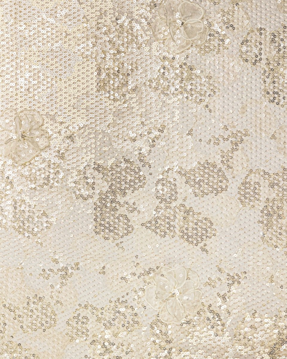 Organza Floral Fabric - Sharqiya - الشرقية
