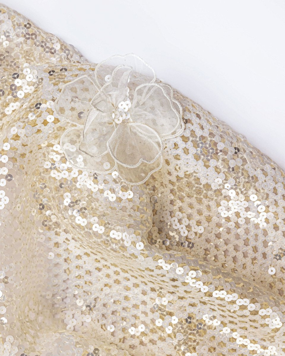 Organza Floral Fabric - Sharqiya - الشرقية