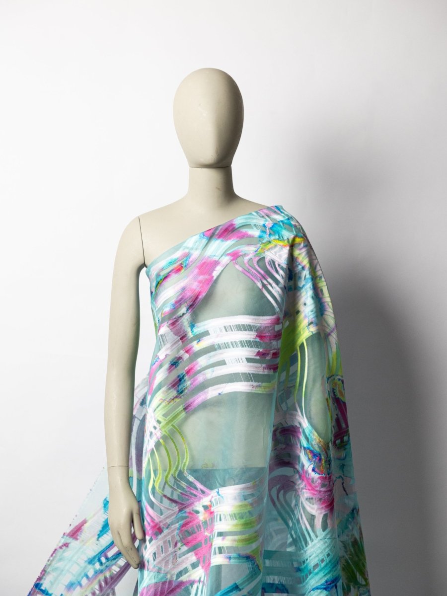 Organza Pure Silk Jacquard - Sharqiya - الشرقية