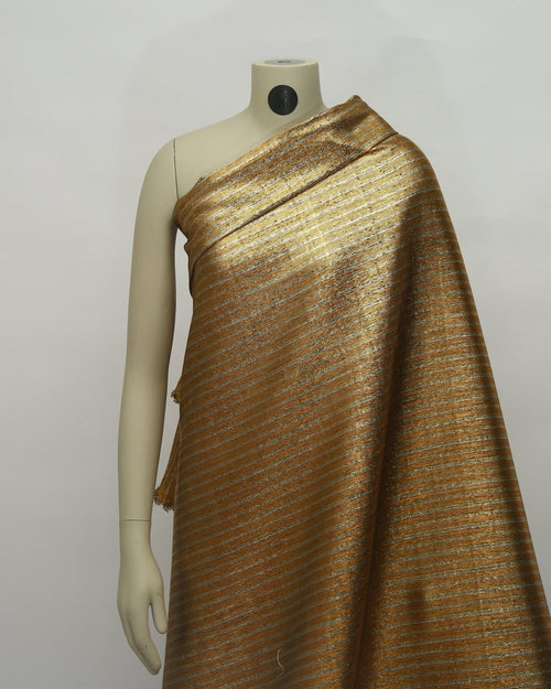 Poly Jacquard Lurex Striped Fabric - Polyester, Organza - Sharqiya - الشرقية
