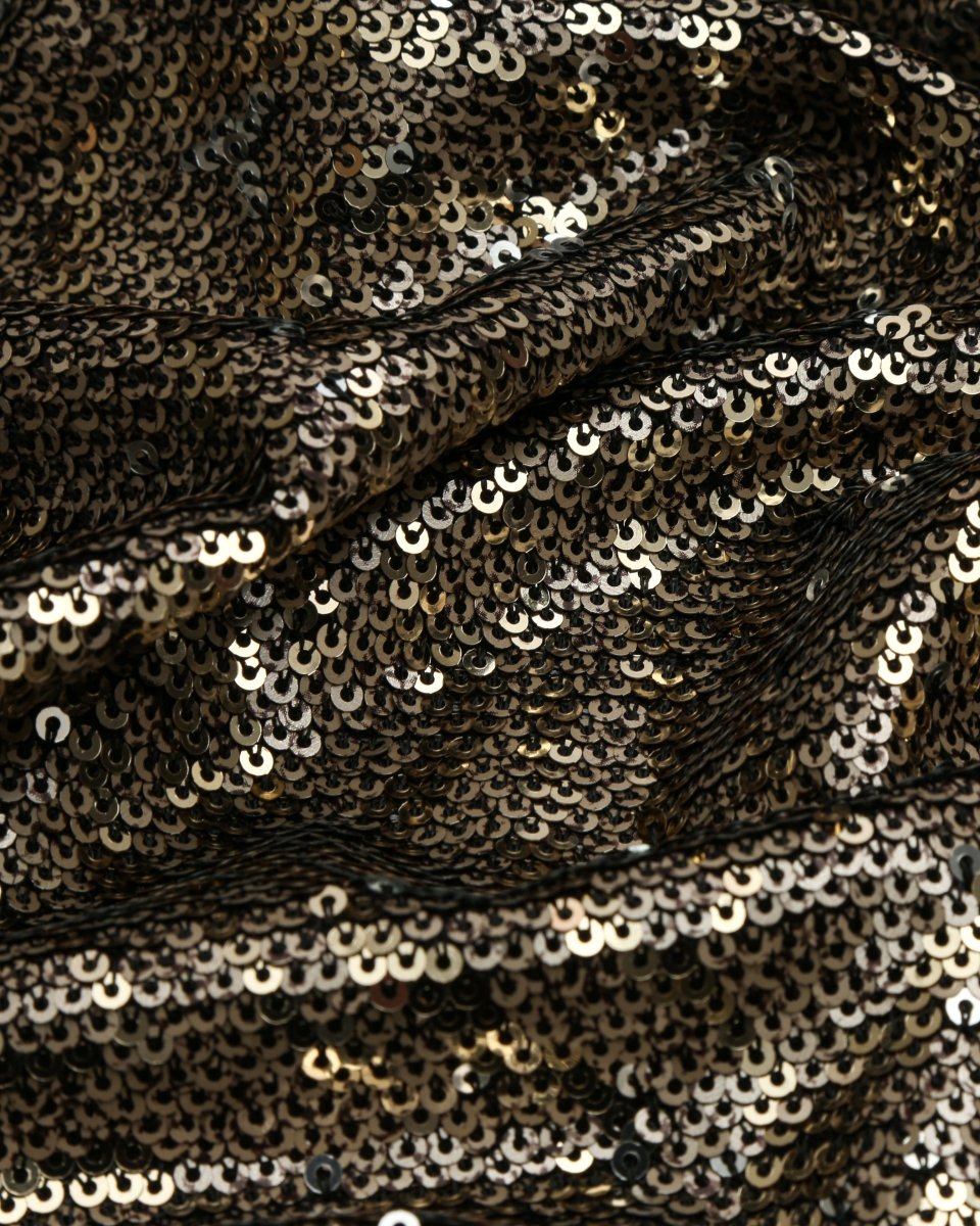 Poly Lurex Tulle Geometric Fabric - Polyester - Sharqiya - الشرقية