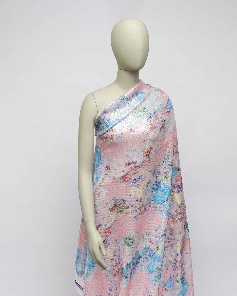 Poly Polyester Floral Fabric - Sharqiya - الشرقية