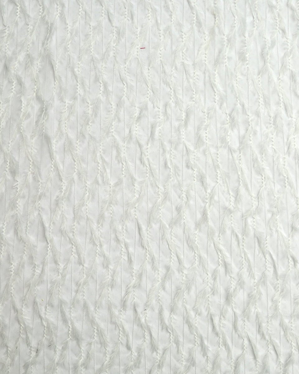 Poly Tulle Polyester Embroidered Fabric - Sharqiya - الشرقية
