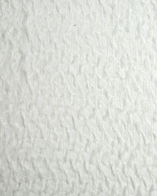 Poly Tulle Polyester Embroidered Fabric - Sharqiya - الشرقية
