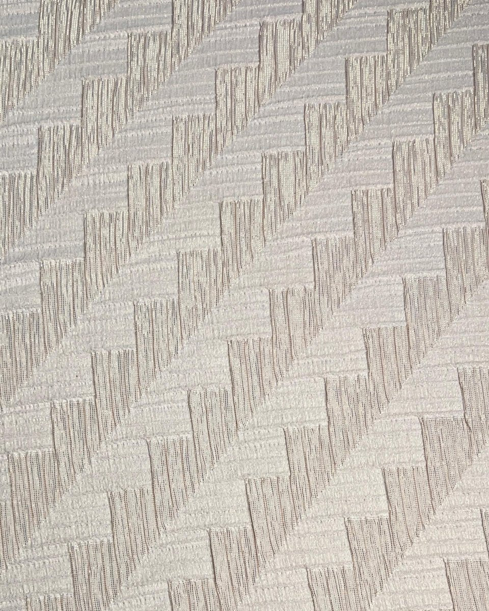 Polyester Lurex Jacquard Geometric Fabric - Sharqiya - الشرقية