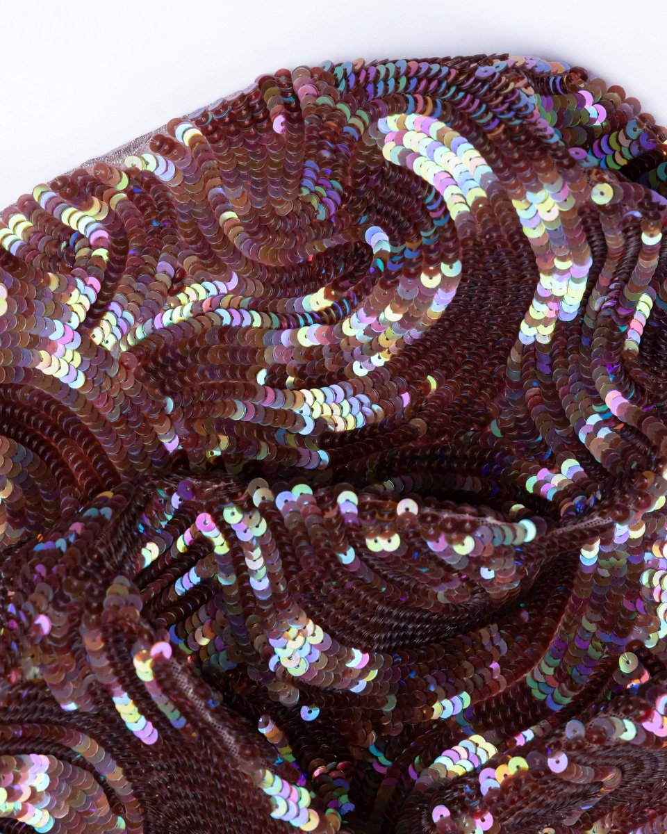 Polyester Tulle Sequence Fabric - Sharqiya - الشرقية