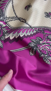 Pure Silk Twill Panel