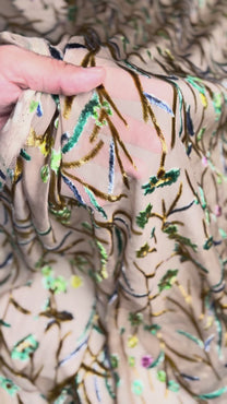 Chiffon Velvet Lurex