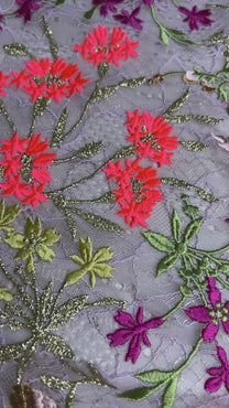 Tulle Embroidery
