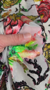 Chiffon Velvet Pure Silk