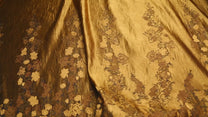 Jacquard de soie naturelle