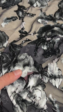Chiffon Velvet Pure Silk