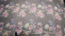 Jacquard en mousseline de soie naturelle