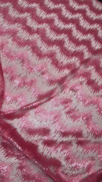 Tulle Embroidery With Sequence