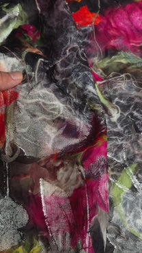 Chiffon Jacquard Pure Silk