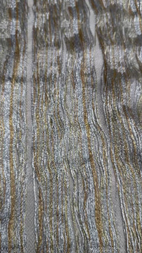 Tweed Channel With Gold Lurex Matte