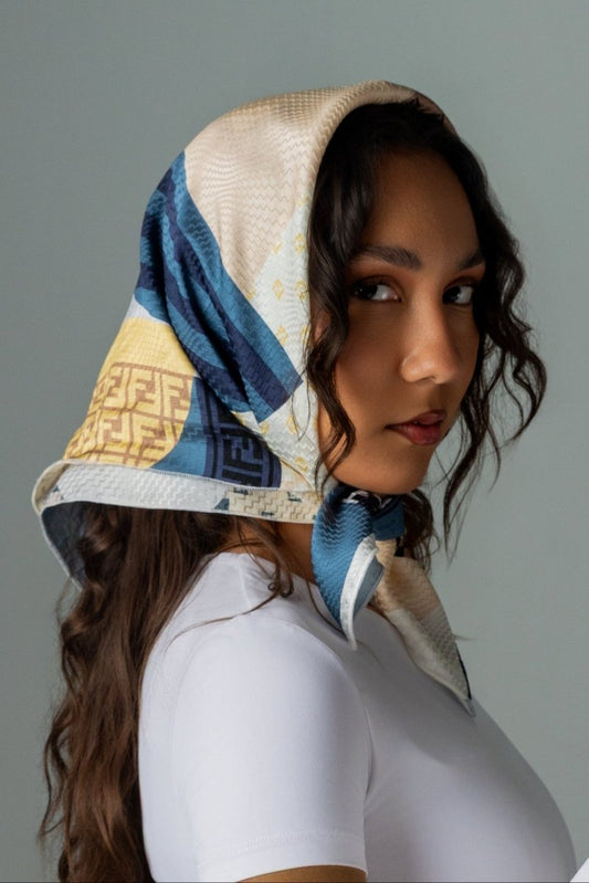 Pure Silk Jacquard Fendi - Sharqiya - الشرقية