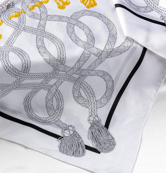 Pure Silk Jacquard Hermes - Sharqiya - الشرقية