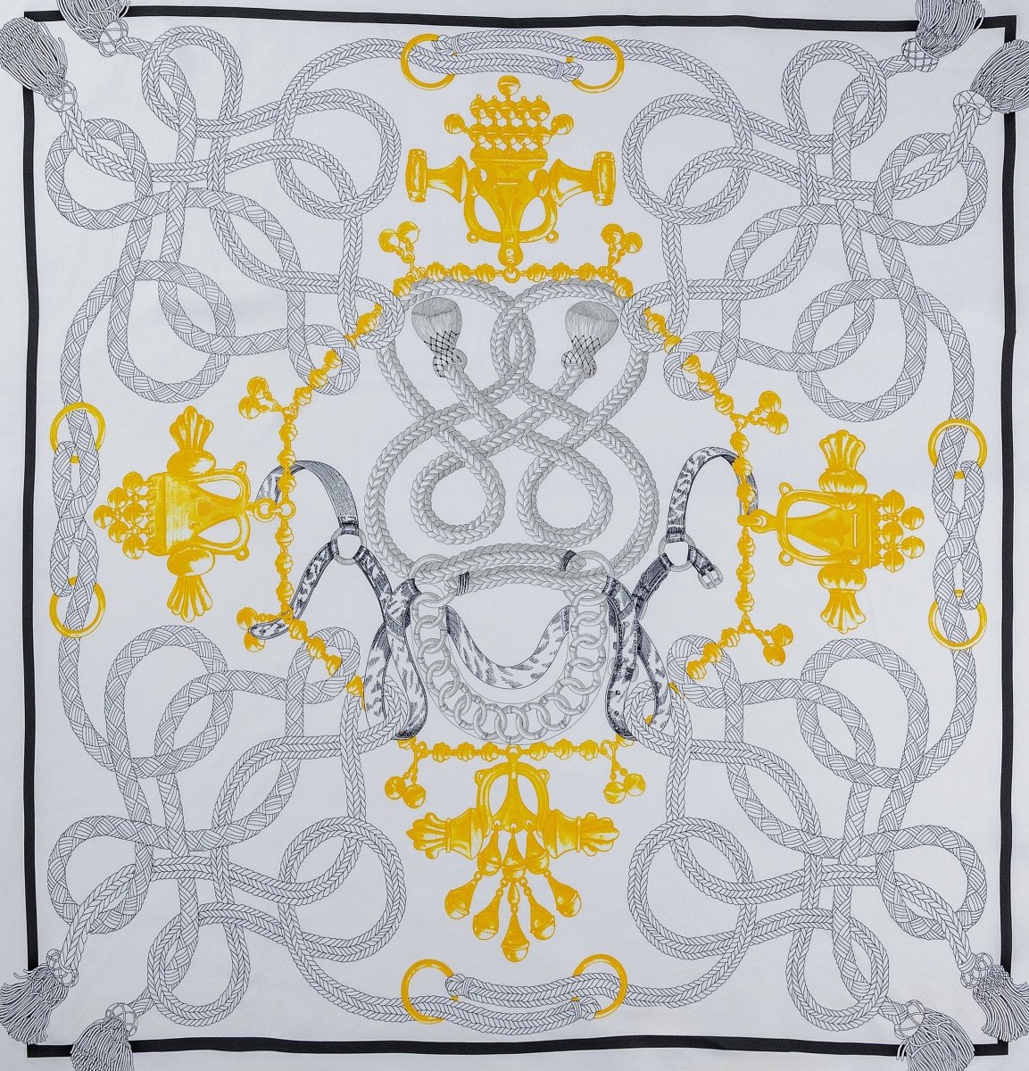Pure Silk Jacquard Hermes - Sharqiya - الشرقية