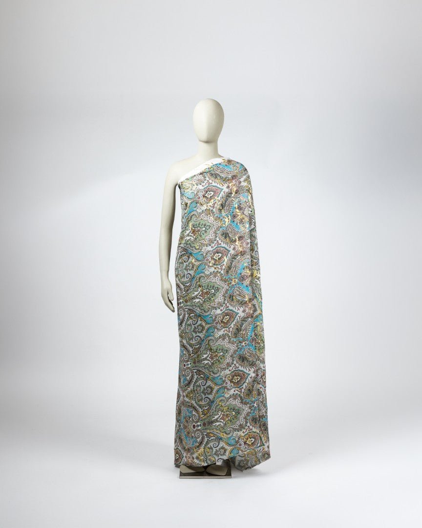 Pure Silk Jacquard Lurex - Sharqiya - الشرقية