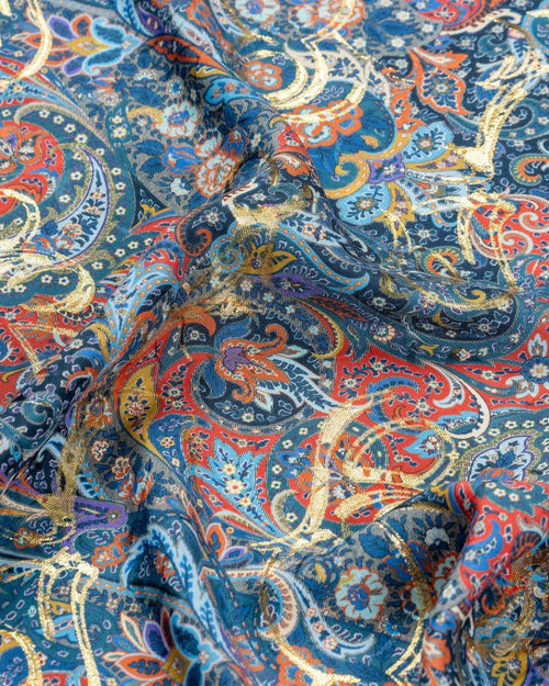 Pure Silk Jacquard Lurex - Sharqiya - الشرقية