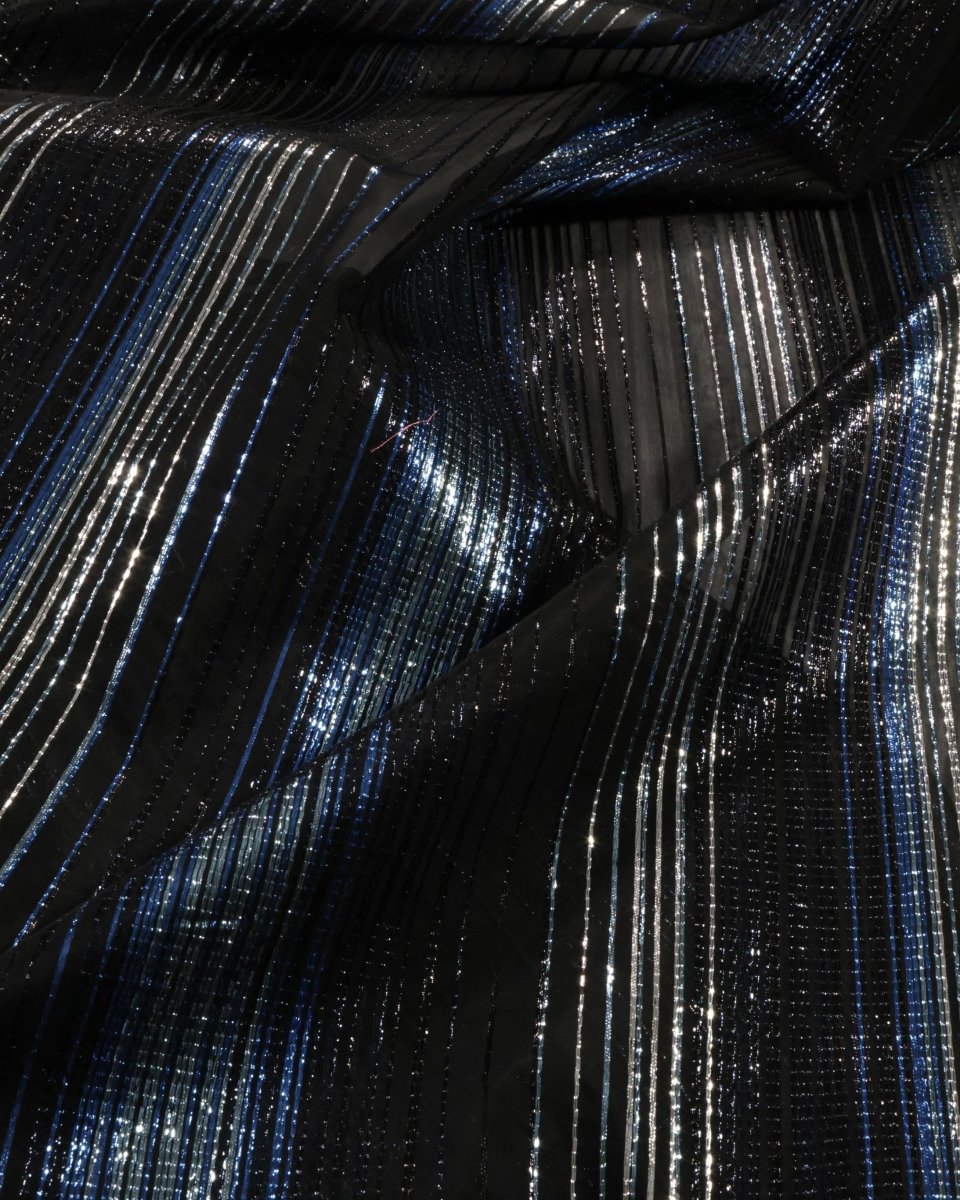 Pure Silk Lurex Fabric - Organza - Sharqiya - الشرقية