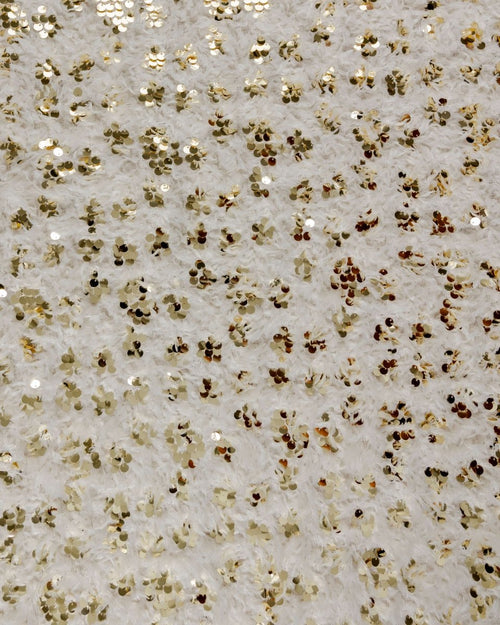 Sequins Polyester Geometric Fabric - Sharqiya - الشرقية