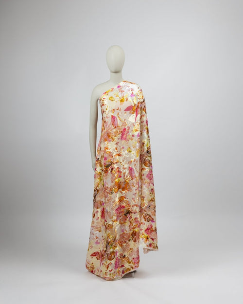 Silk Chiffon Devoré - Sharqiya - الشرقية
