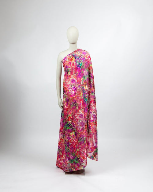 Silk Chiffon Devoré - Sharqiya - الشرقية