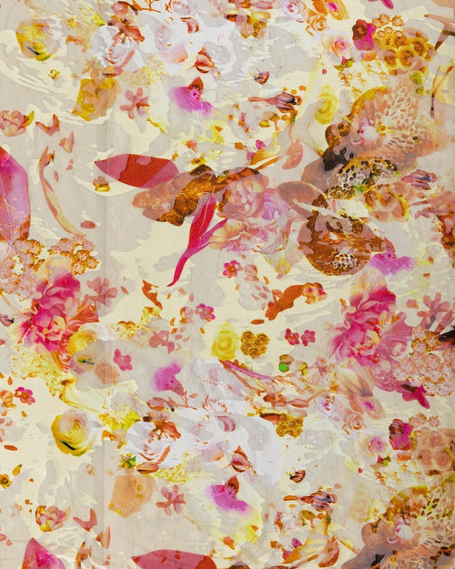 Silk Chiffon Devoré - Sharqiya - الشرقية