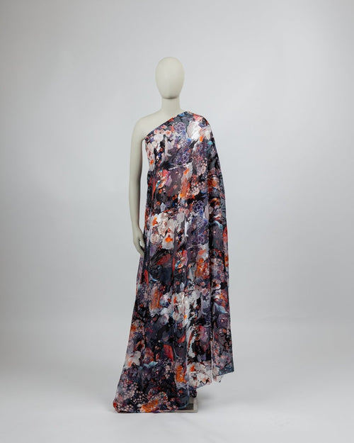 Silk Chiffon Devoré - Sharqiya - الشرقية