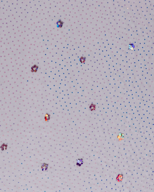 Silk Chiffon Floral Fabric - Sharqiya - الشرقية