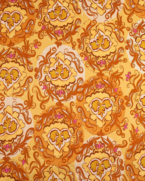 Silk Chiffon Floral Fabric - Viscose - Sharqiya - الشرقية