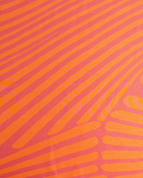 Silk Chiffon Striped Fabric - Pure Silk - Sharqiya - الشرقية