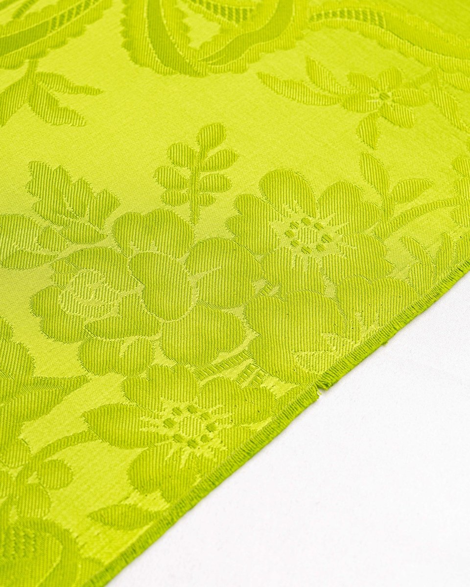 Silk Cotton Floral Fabric - Jacquard - Sharqiya - الشرقية