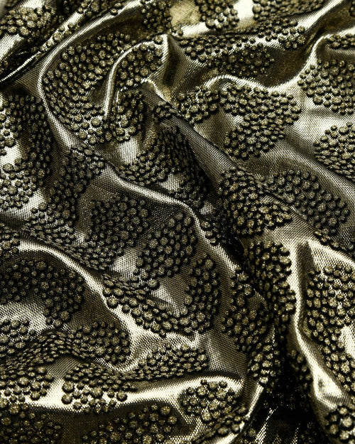 Silk Jacquard Floral Lace - Polyester, Viscose - Sharqiya - الشرقية