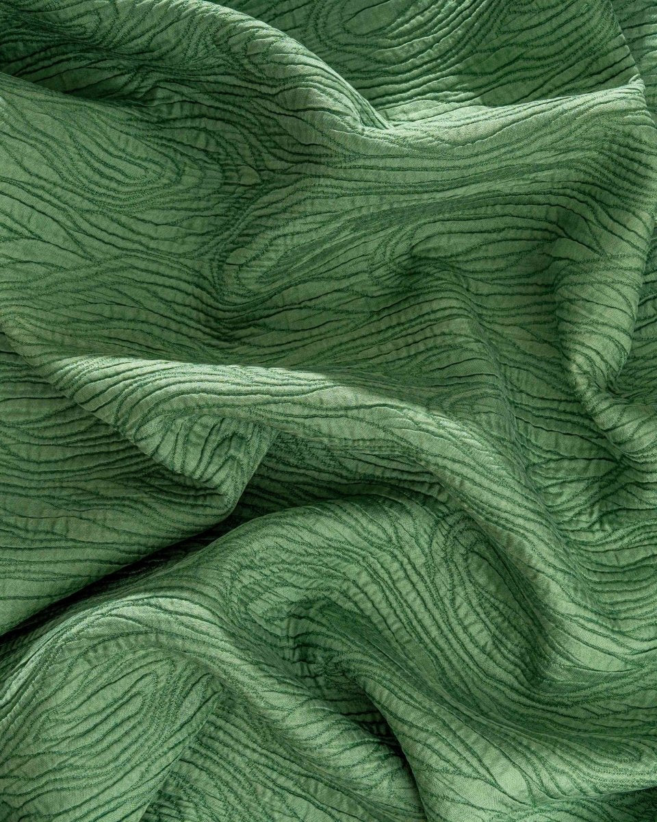 Silk Jacquard Geometric Fabric - Polyester - Sharqiya - الشرقية