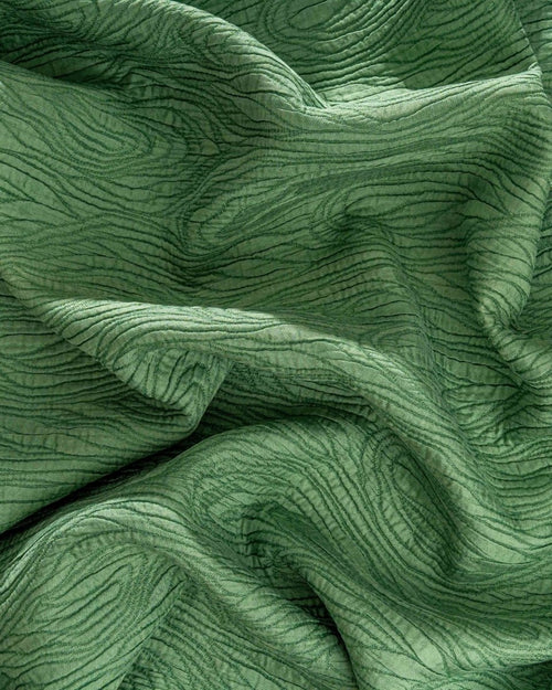 Silk Jacquard Geometric Fabric - Polyester - Sharqiya - الشرقية