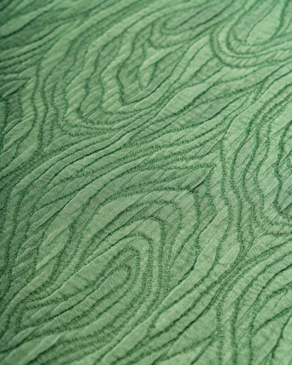 Silk Jacquard Geometric Fabric - Polyester - Sharqiya - الشرقية