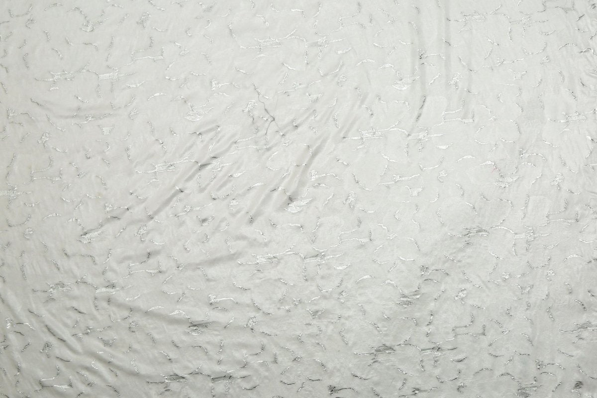 Silk Jacquard Metallic Fabric - Pure Silk, Chiffon - Sharqiya - الشرقية