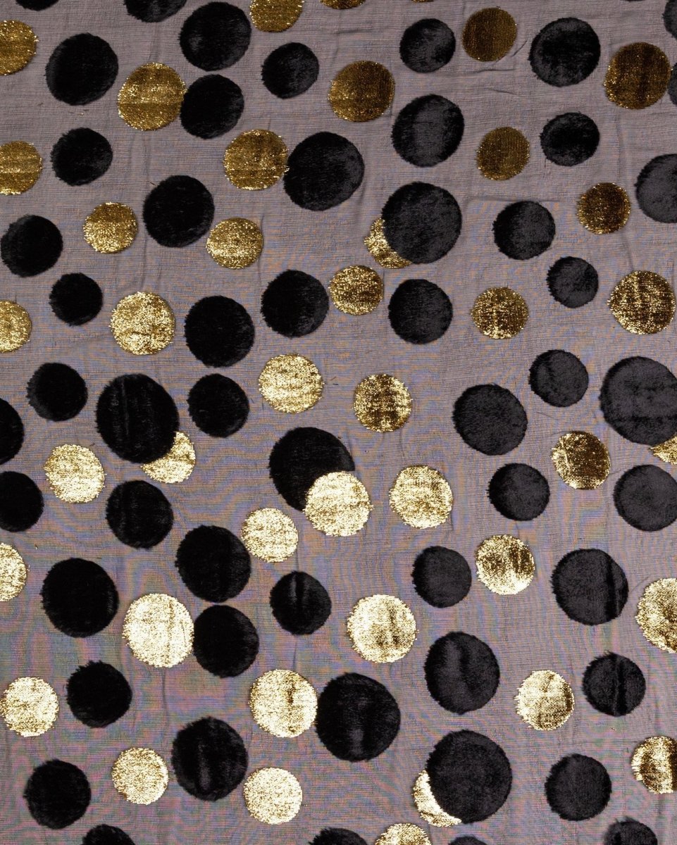 Silk Lurex Floral Fabric - Velvet, Pure Silk, Chiffon - Sharqiya - الشرقية
