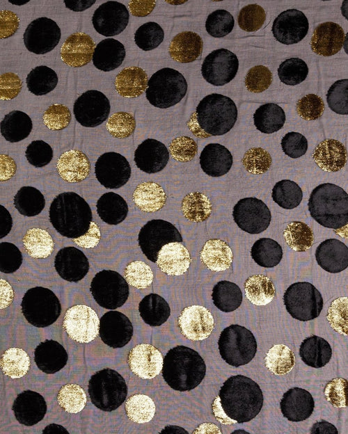 Silk Lurex Floral Fabric - Velvet, Pure Silk, Chiffon - Sharqiya - الشرقية