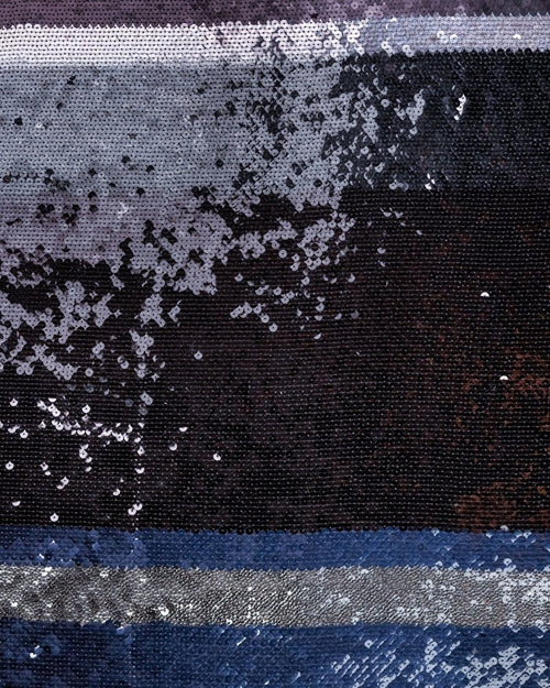 Silk Lurex Sequin Fabric - Pure Silk, Chiffon - Sharqiya - الشرقية