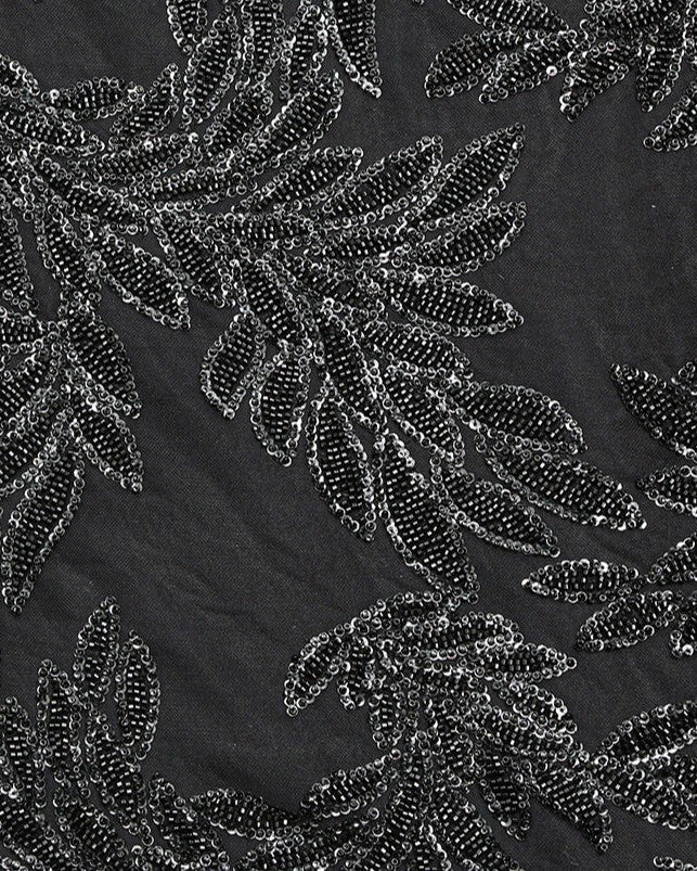 Silk Tulle Floral Fabric - Pure Silk - Sharqiya - الشرقية